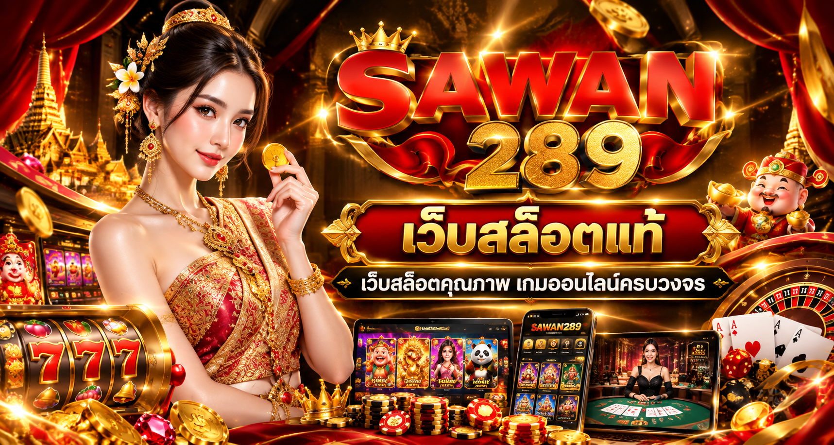 SAWAN289 เว็บสล็อตแท้ ครบจบในเว็บเดียว พร้อมประสบการณ์ออนไลน์ที่เหนือระดับ